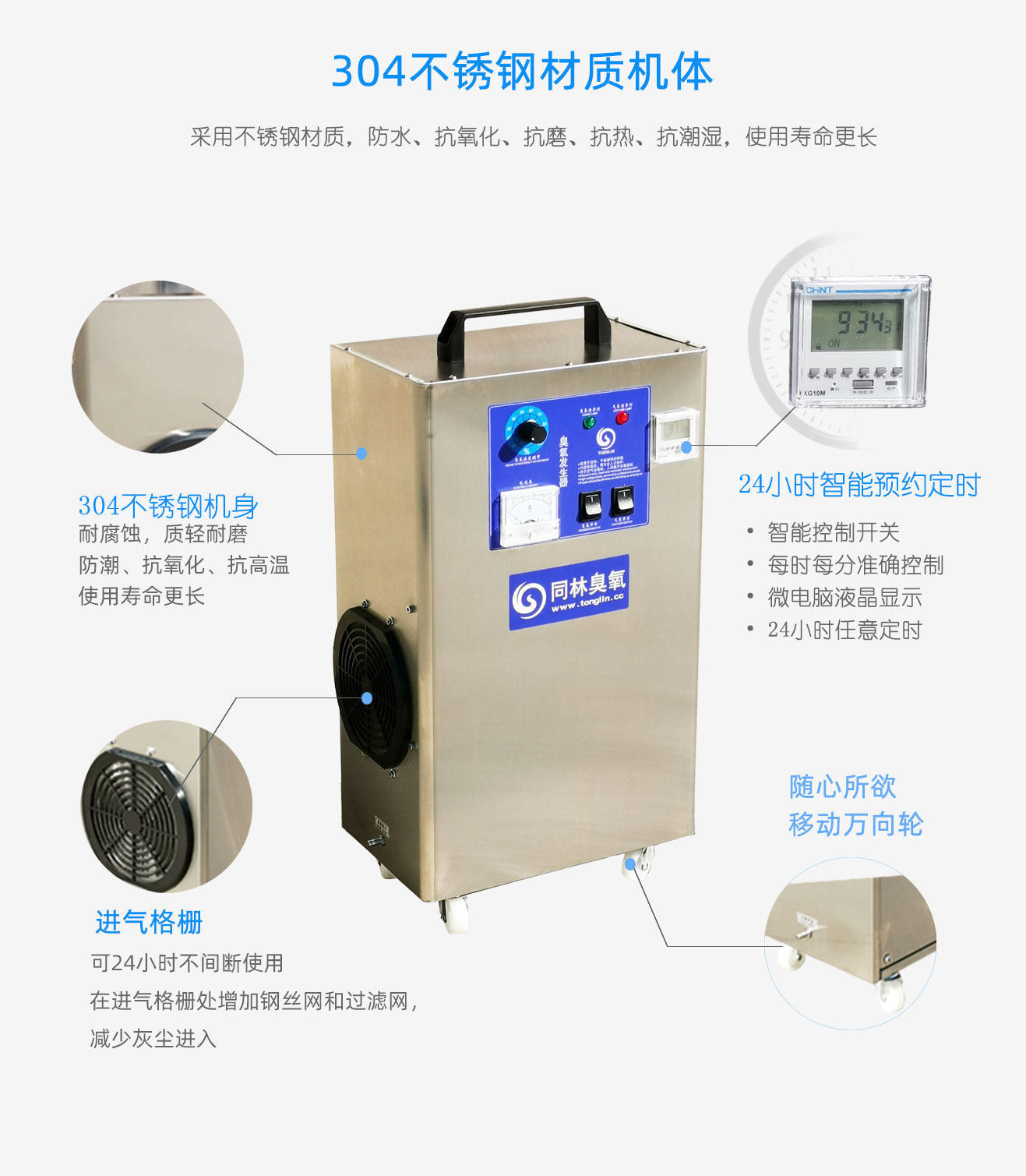 學校，酒店移動式臭氧消毒機(圖10)